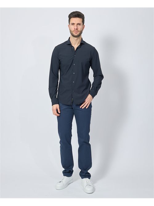 Yes Zee men's shirt with French collar YES ZEE | C505-OQ000710